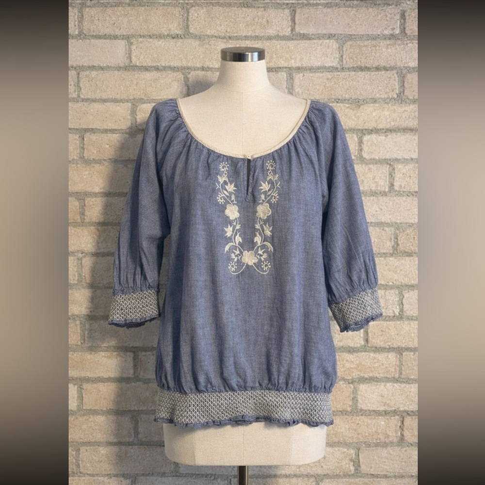 Zara with floral embroidery